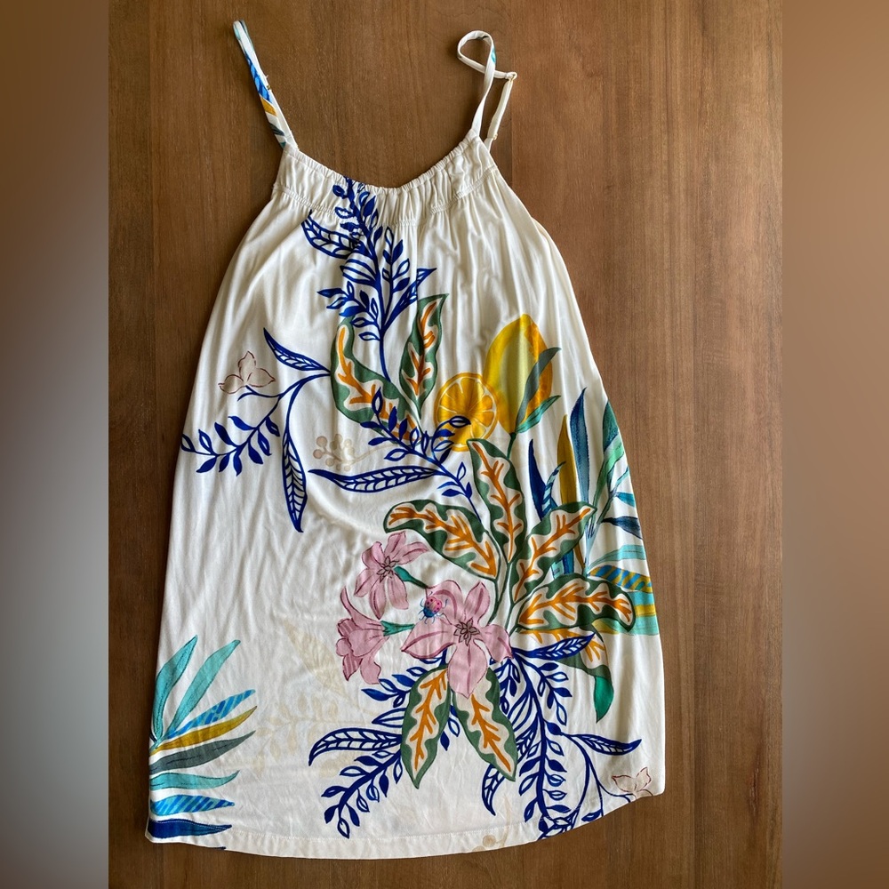 Soma Cool Nights Smocked Neck Chemise Nightgown